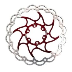 Alligator Bremsscheibe Aries / Cirrus - Rot / Silber