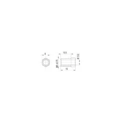 Alligator Überwurfmutter Für Avid/SRAM -ALLIGATO Bike Geschaft alligator ueberwurfmutter fuer avid sram3