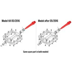 Reverse Achse Für Black ONE Pedal