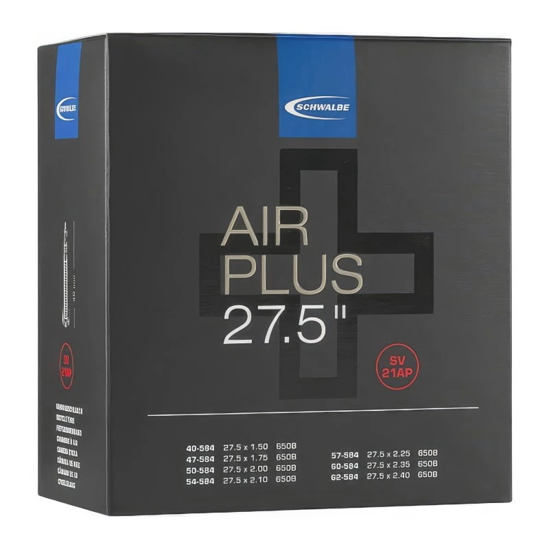 Schwalbe Schlauch Nr. 21 AIR PLUS (SV 40mm) - 650B 3 Schwalbe Schlauch Nr. 21 AIR PLUS (SV 40mm) - 650B