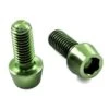Titan Schrauben - Innensechskant Konischer Kopf - Grün 2 Titan Schrauben - Innensechskant Konischer Kopf - Grün -ALLIGATO Bike Geschaft titan schrauben innensechskant konischer kopf gruen