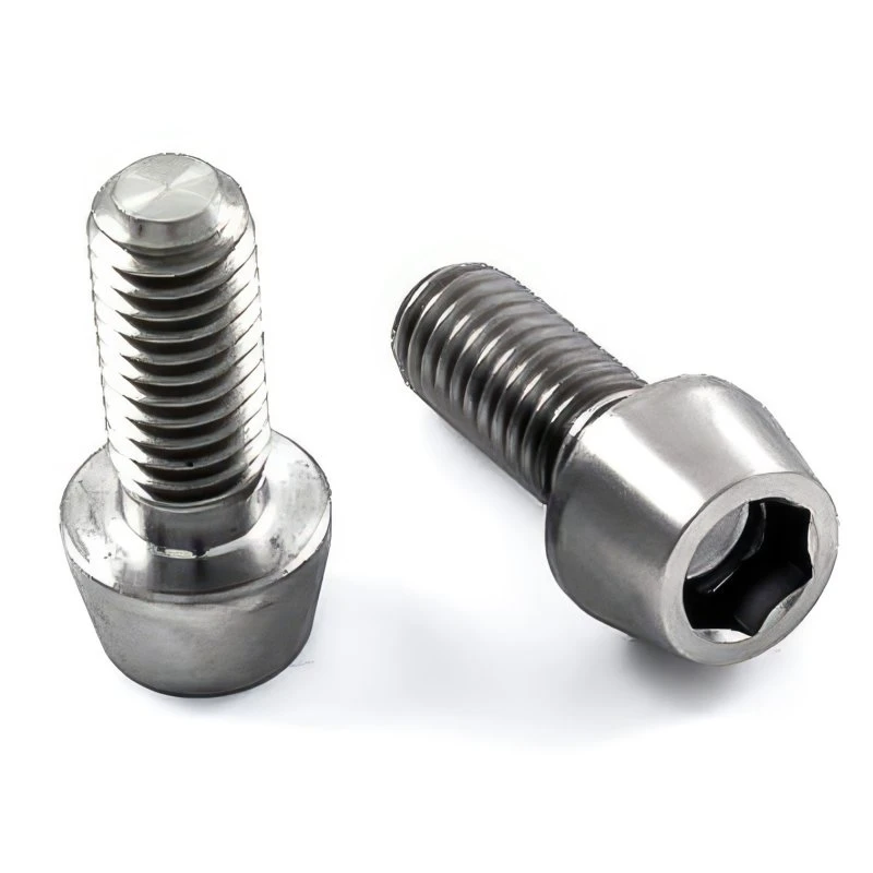 Titan Schrauben - Innensechskant Konischer Kopf 3 Titan Schrauben - Innensechskant Konischer Kopf