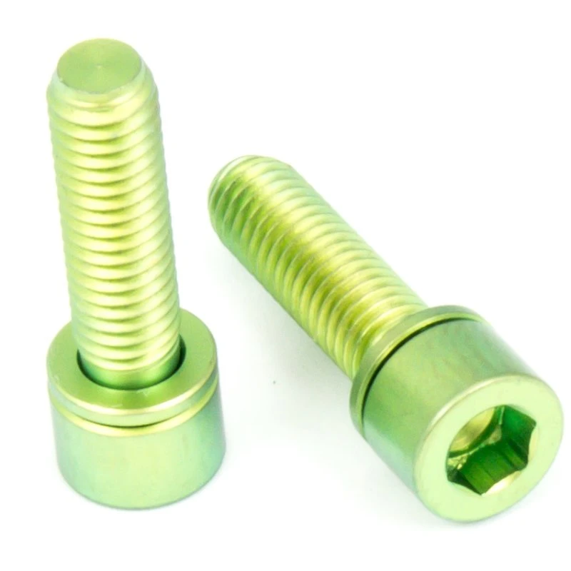 Titan Schrauben - Innensechskant Schmaler Zylinderkopf Mit Unterlegscheibe - Für Vorbauten 6 Titan Schrauben - Innensechskant Schmaler Zylinderkopf Mit Unterlegscheibe - Für Vorbauten – Bild 4