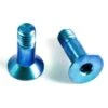 Titan Schrauben - Innensechskant Senkkopf - Blau 2 Titan Schrauben - Innensechskant Senkkopf - Blau -ALLIGATO Bike Geschaft titan schrauben innensechskant senkkopf blau