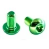 Titan Schrauben - Torx Linsenkopf - Grün -ALLIGATO Bike Geschaft titan schrauben torx linsenkopf gruen